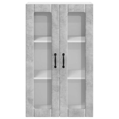 Pensile cucina con porta Lucca Grigio Cemento 60 x 31 x 100 cm | homemem39