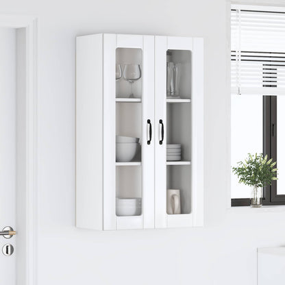 Pensile cucina con porta Lucca Bianco Lucido 60 x 31 x 100 cm | homemem39