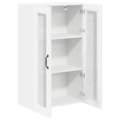 Pensile cucina con porta Lucca Bianco Lucido 60 x 31 x 100 cm | homemem39