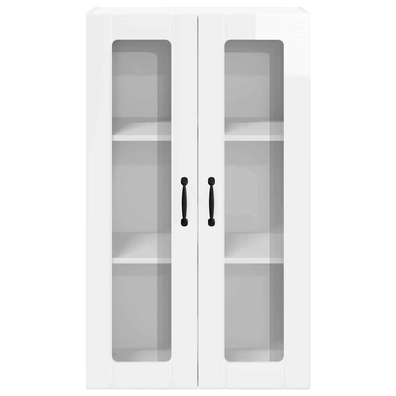Pensile cucina con porta Lucca Bianco Lucido 60 x 31 x 100 cm | homemem39
