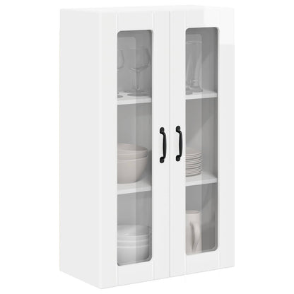 Pensile cucina con porta Lucca Bianco Lucido 60 x 31 x 100 cm | homemem39