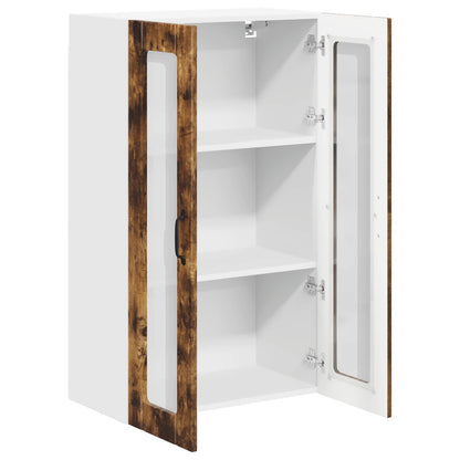 Pensile cucina con porta Lucca Rovere Fumo 60 x 31 x 100 cm | homemem39