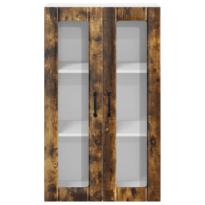 Pensile cucina con porta Lucca Rovere Fumo 60 x 31 x 100 cm | homemem39