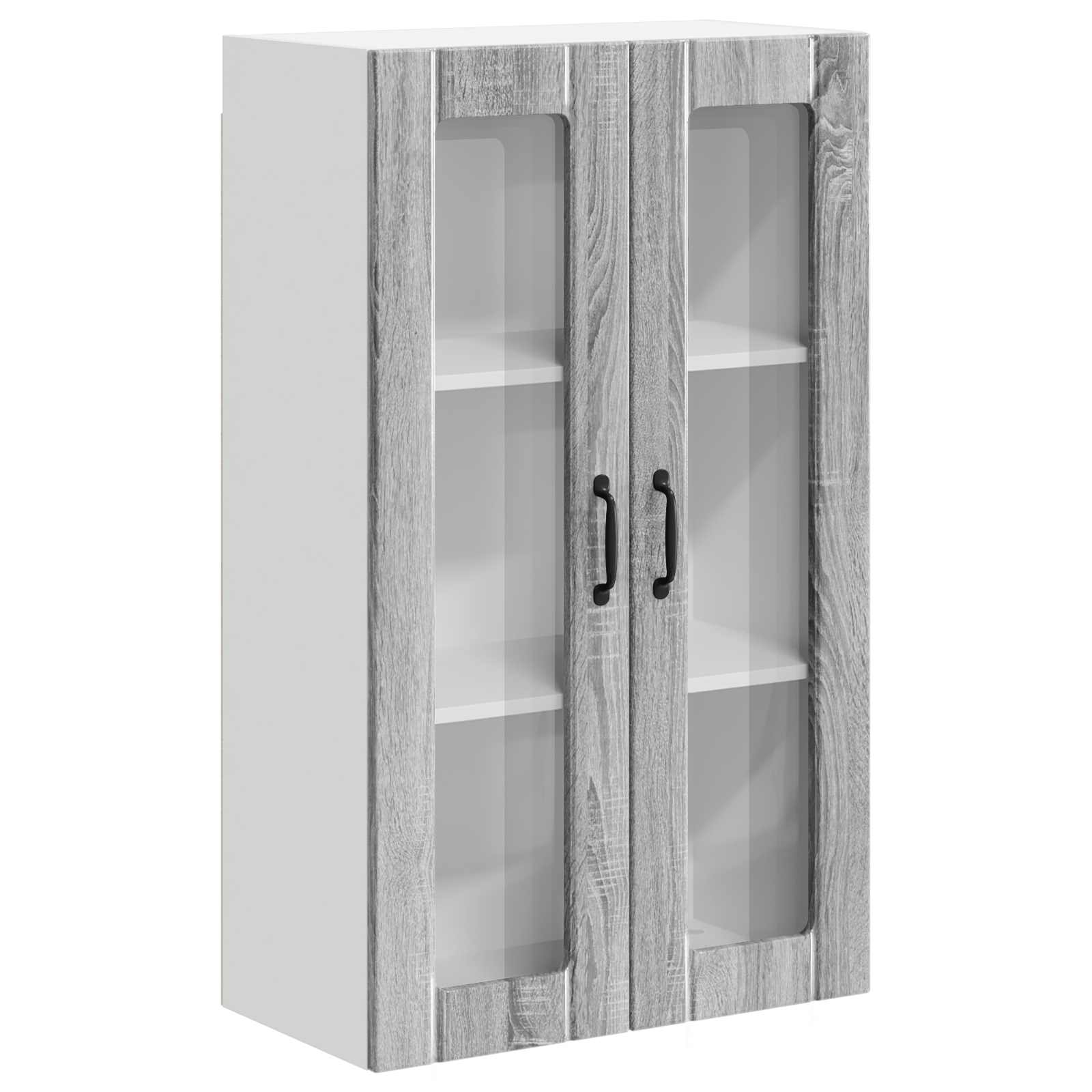 Pensile cucina con porta Lucca Grigio Sonoma 60 x 31 x 100 cm | homemem39