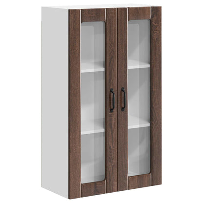 Pensile cucina con porta Lucca Rovere Marrone 60 x 31 x 100 cm | homemem39