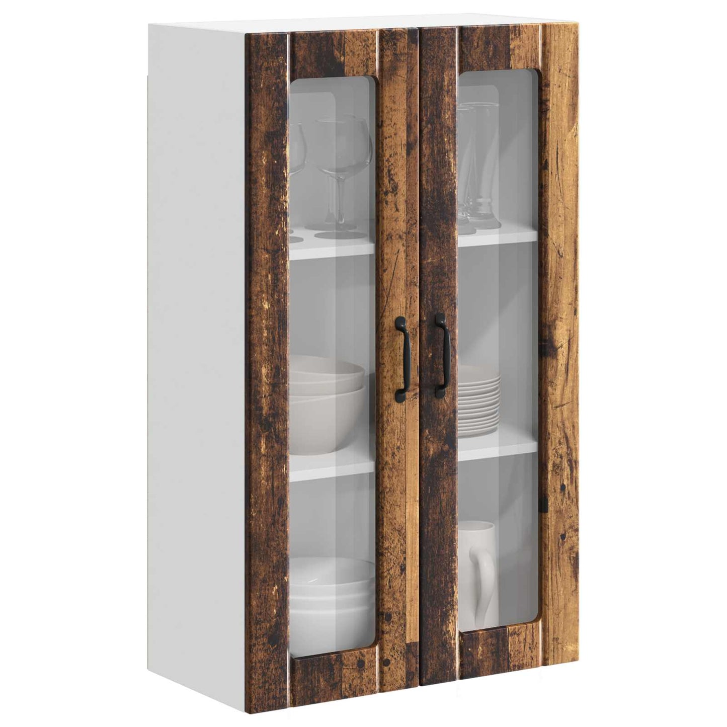 Pensile cucina con porta Lucca Legno antico 60 x 31 x 100 cm | homemem39