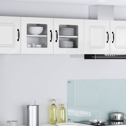 Pannello lavastoviglie 2 pcs Bianco Lucido 40 x 31 x 40 cm | homemem39