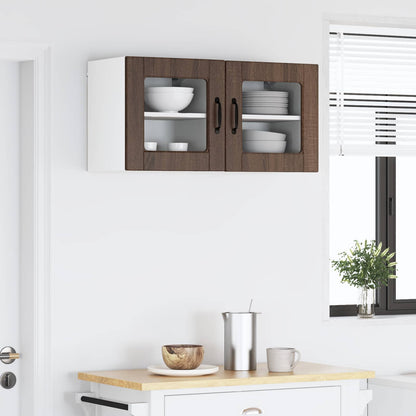 Pannello lavastoviglie 2 pcs Rovere Marrone 40 x 31 x 40 cm | homemem39