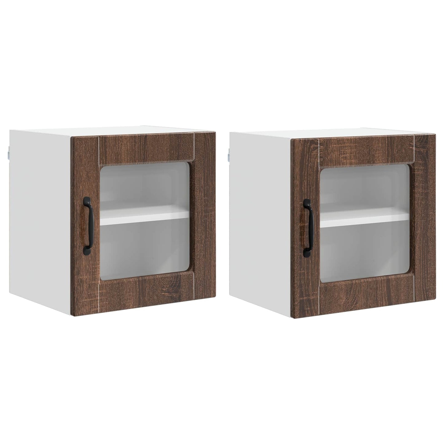 Pannello lavastoviglie 2 pcs Rovere Marrone 40 x 31 x 40 cm | homemem39