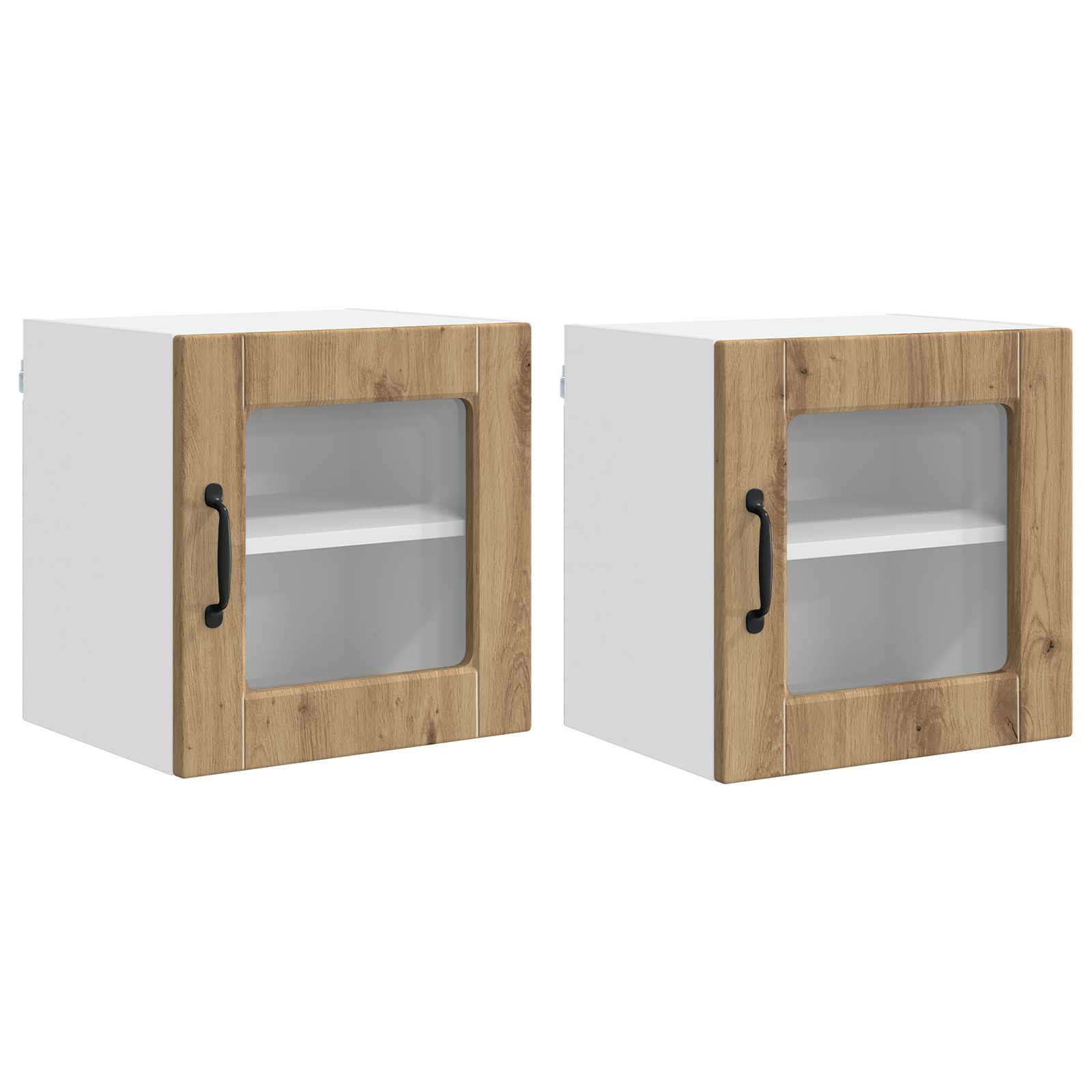 Pannello lavastoviglie 2 pcs Rovere artigianale 40 x 31 x 40 cm | homemem39