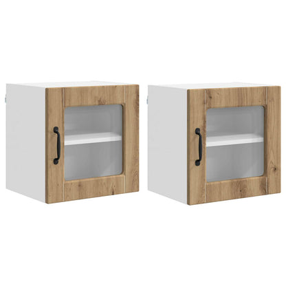 Pannello lavastoviglie 2 pcs Rovere artigianale 40 x 31 x 40 cm | homemem39