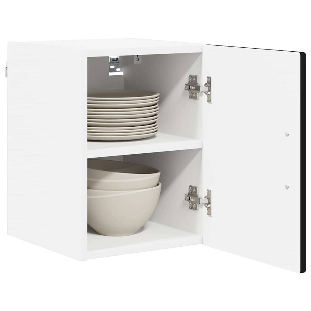 Pannello lavastoviglie con porta 2 pcs Nero 30 x 31 x 40 cm | homemem39