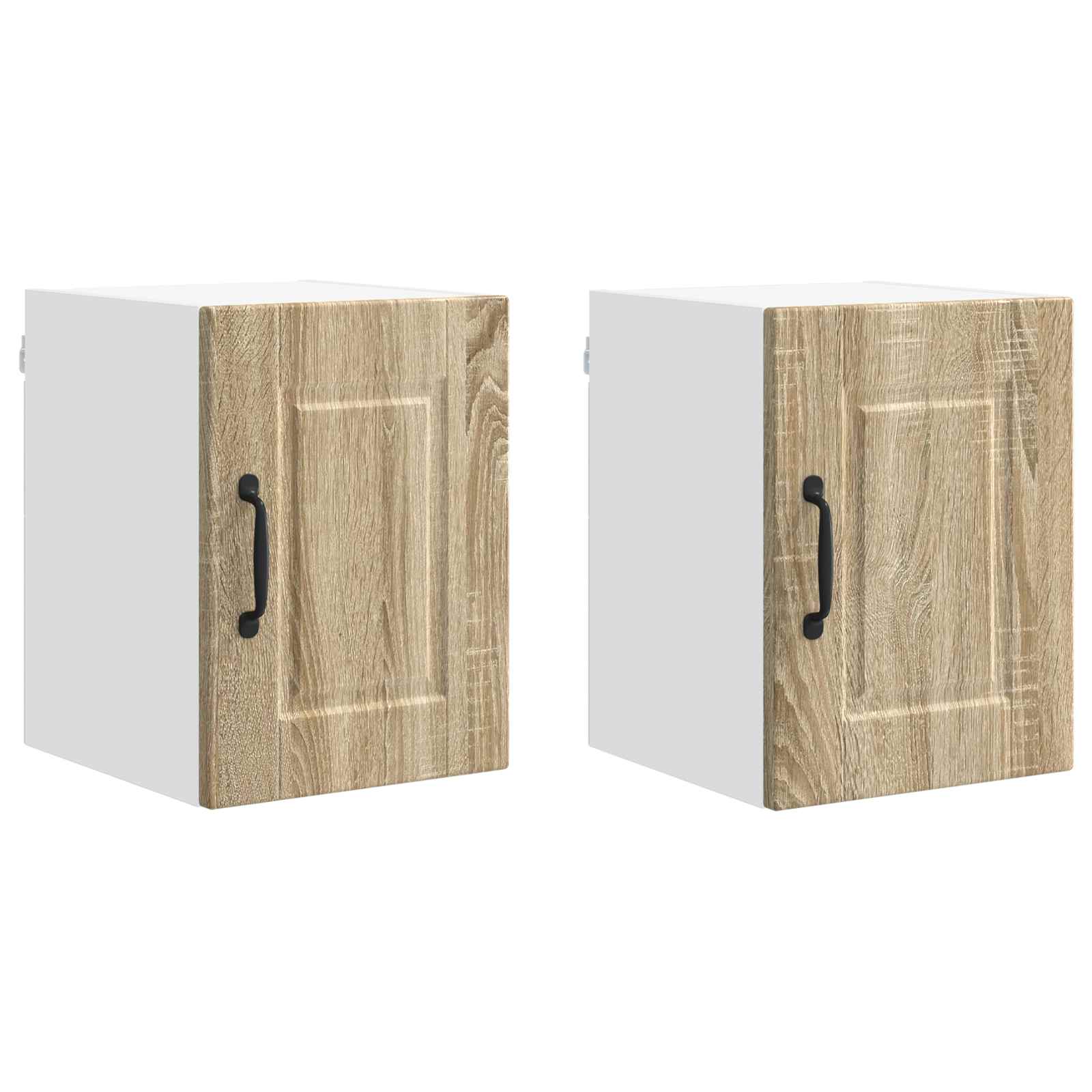 Pannello lavastoviglie 2 pcs Rovere Sonoma 30 x 31 x 40 cm | homemem39