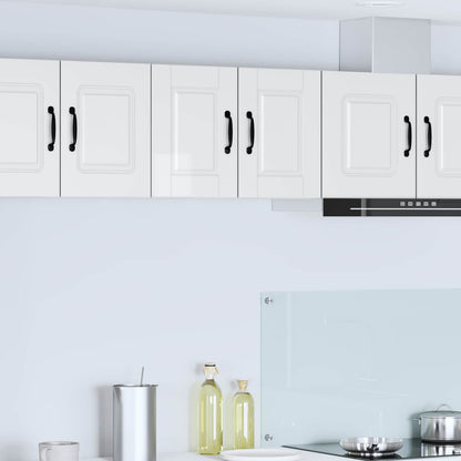 Pannello lavastoviglie 2 pcs Bianco Lucido 30 x 31 x 40 cm | homemem39