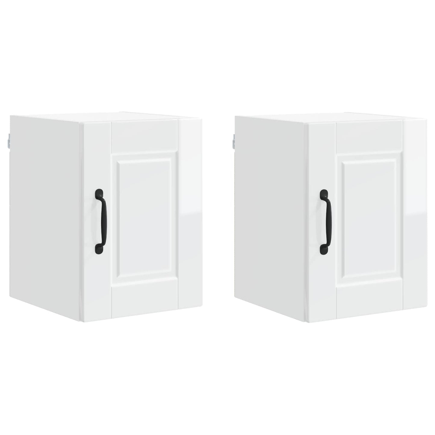 Pannello lavastoviglie 2 pcs Bianco Lucido 30 x 31 x 40 cm | homemem39