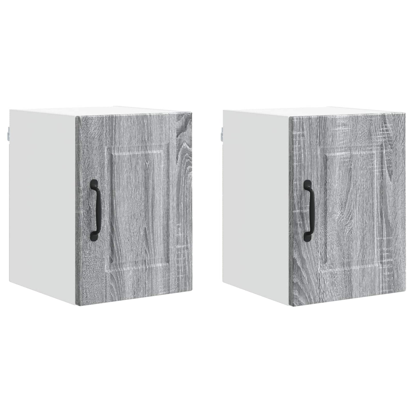 Armadietto a muro PORTO 2 pcs Grigio Sonoma 30 x 31 x 40 cm