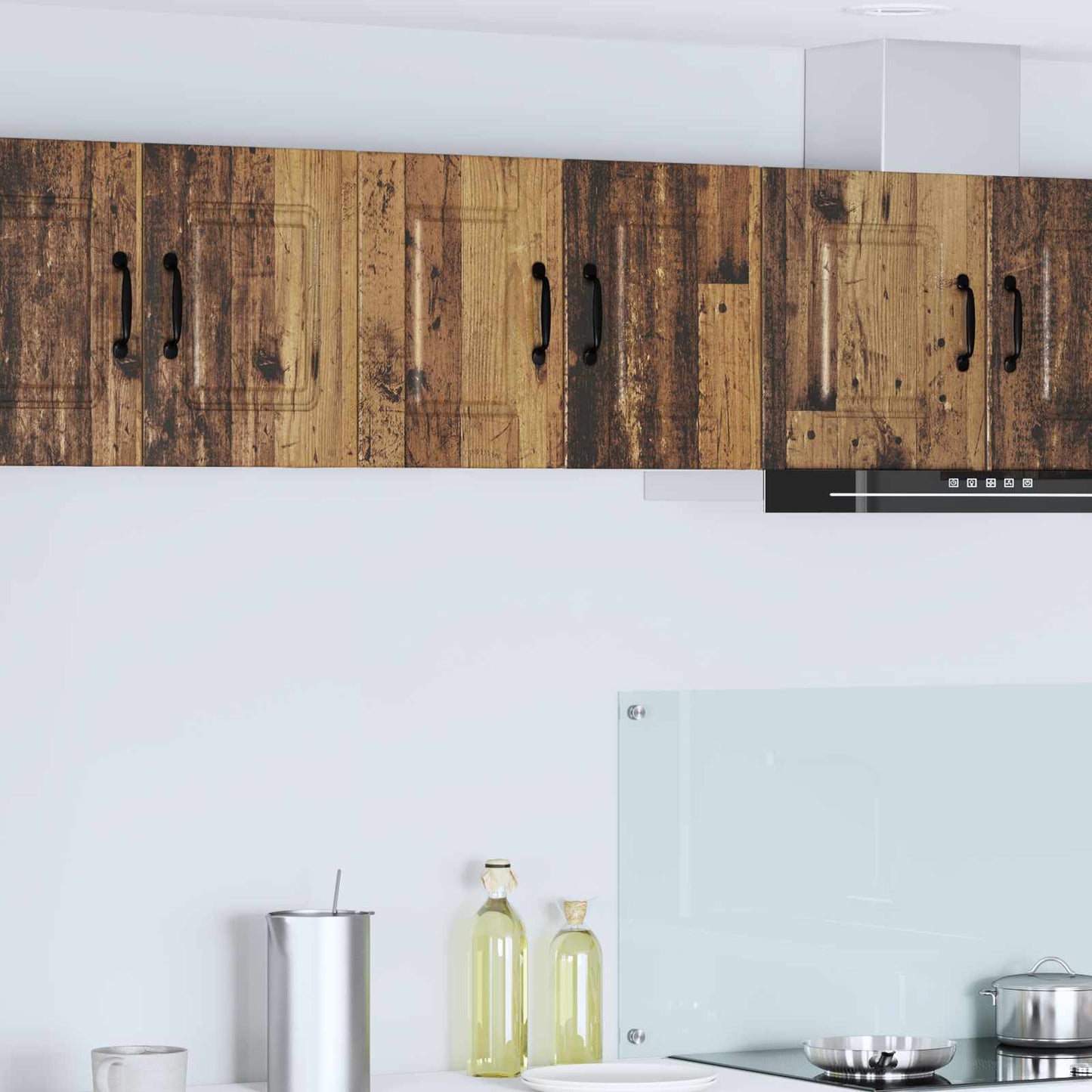 Armadietto a muro PORTO 2 pcs Legno vecchio 30 x 31 x 40 cm | homemem39