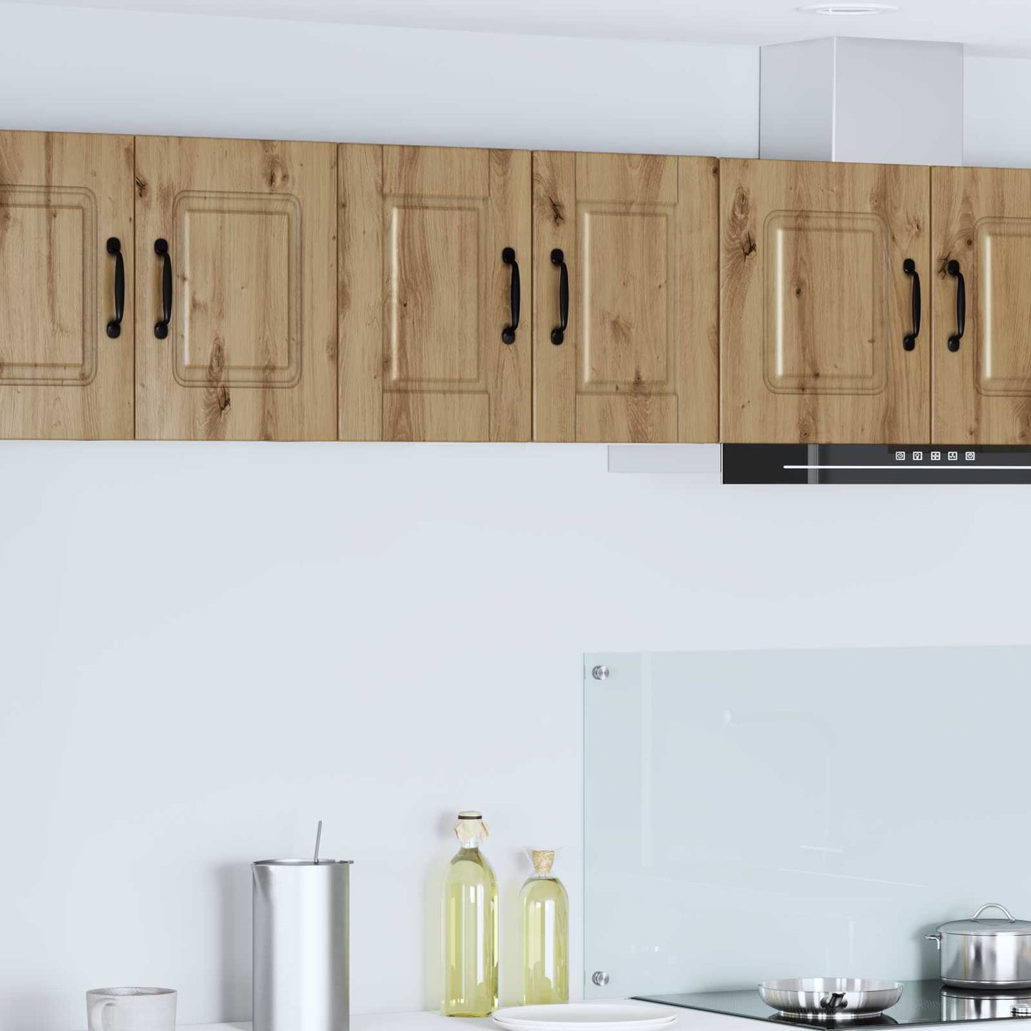 Armadietto a muro PORTO 2 pcs Rovere artigianale | homemem39