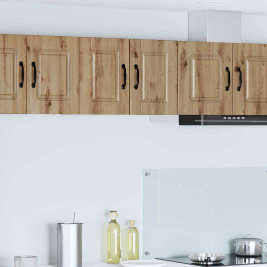 Armadietto a muro PORTO 2 pz Rovere artigianale