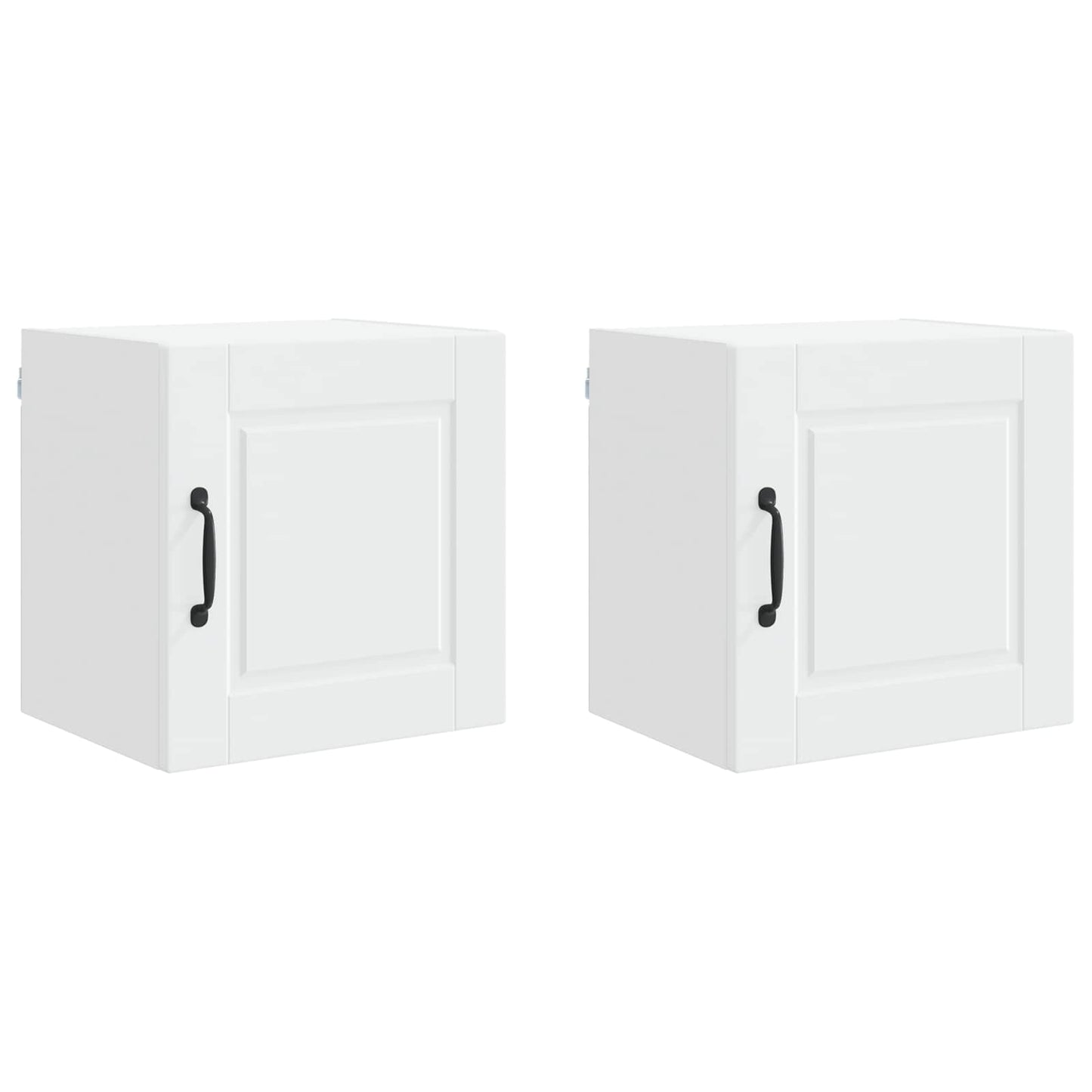Armadietto a muro PORTO 2 pcs Bianco 40 x 31 x 40 cm | homemem39