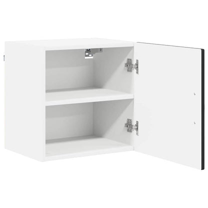 Armadietto a muro PORTO Nero 40 x 31 x 40 cm Legno multistrato | homemem39