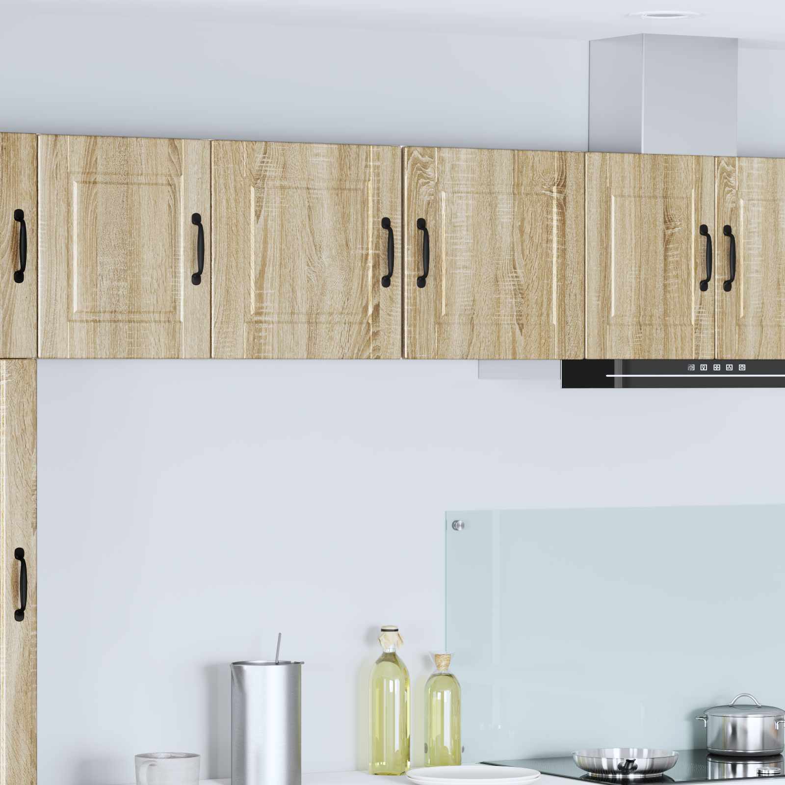 Armadietto a muro PORTO 2 pcs Rovere Sonoma 40 x 31 x 40 cm | homemem39