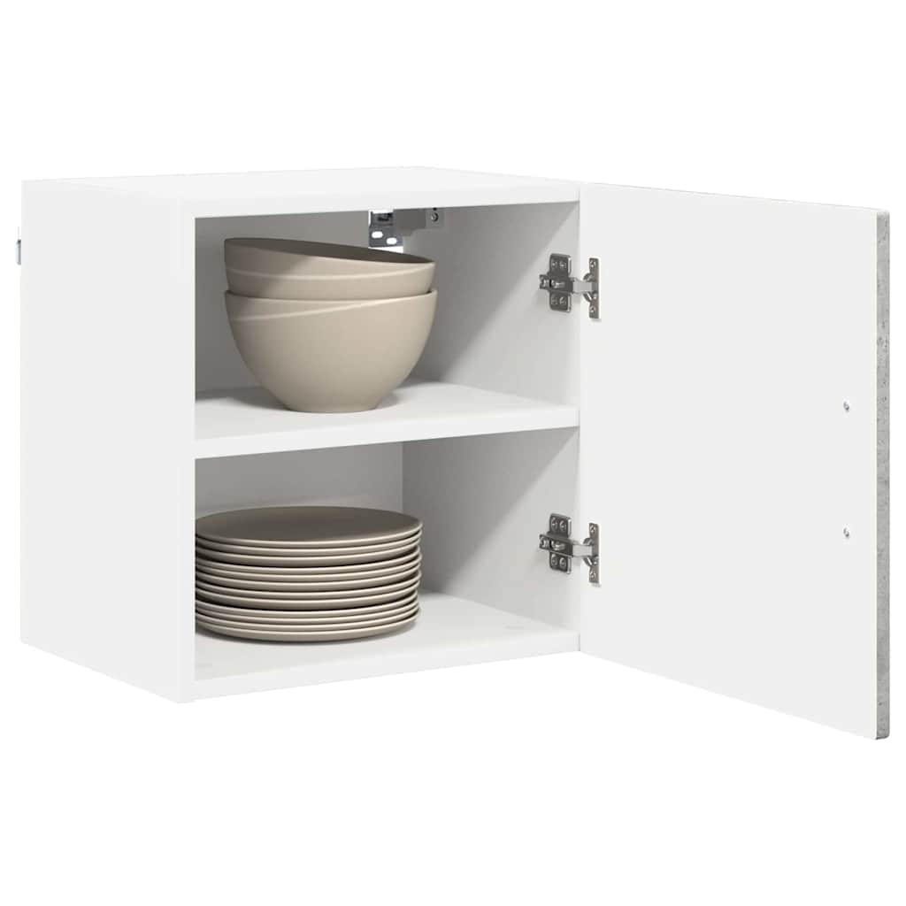 Armadietto a muro PORTO Grigio cemento 40 x 31 x 40 cm | homemem39