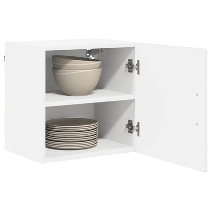 Armadietto a muro PORTO 2 pcs Bianco Lucido 40 x 31 x 40 cm | homemem39