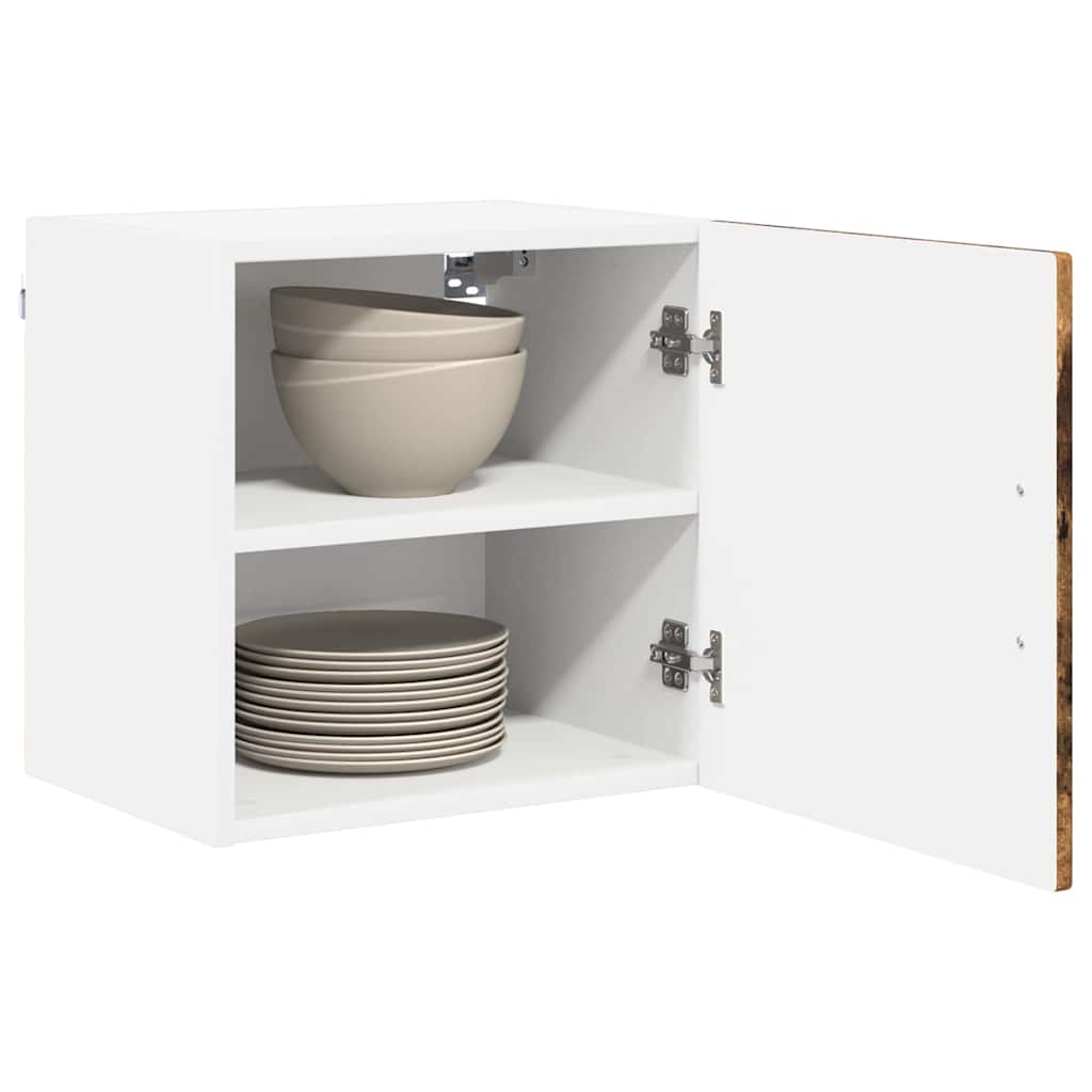 Armadietto a muro PORTO 2 pcs Rovere fumé 40 x 31 x 40 cm | homemem39