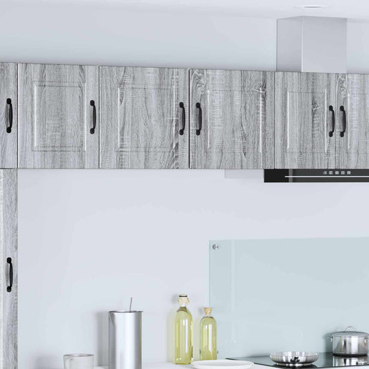 Armadietto a muro PORTO Grigio Sonoma 40 x 31 x 40 cm | homemem39