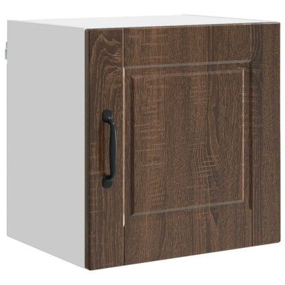 Armadietto a muro PORTO 2 pcs Rovere Marrone 40 x 31 x 40 cm | homemem39