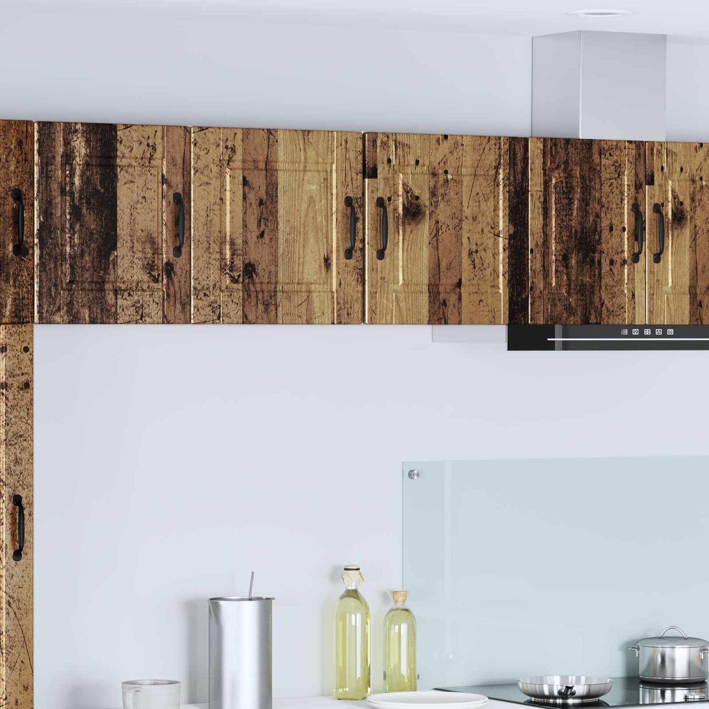 Armadietto a muro PORTO 2 pcs Legno vecchio 40 x 31 x 40 cm | homemem39