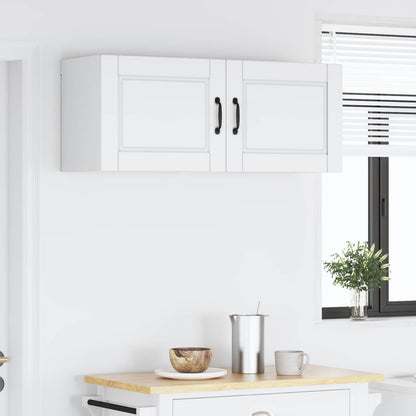 Armadietto a muro PORTO 2 pcs Bianco 50 x 31 x 40 cm | homemem39