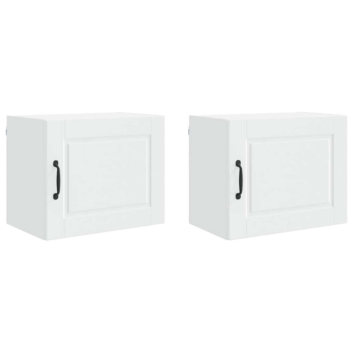 Armadietto a muro PORTO 2 pcs Bianco 50 x 31 x 40 cm | homemem39