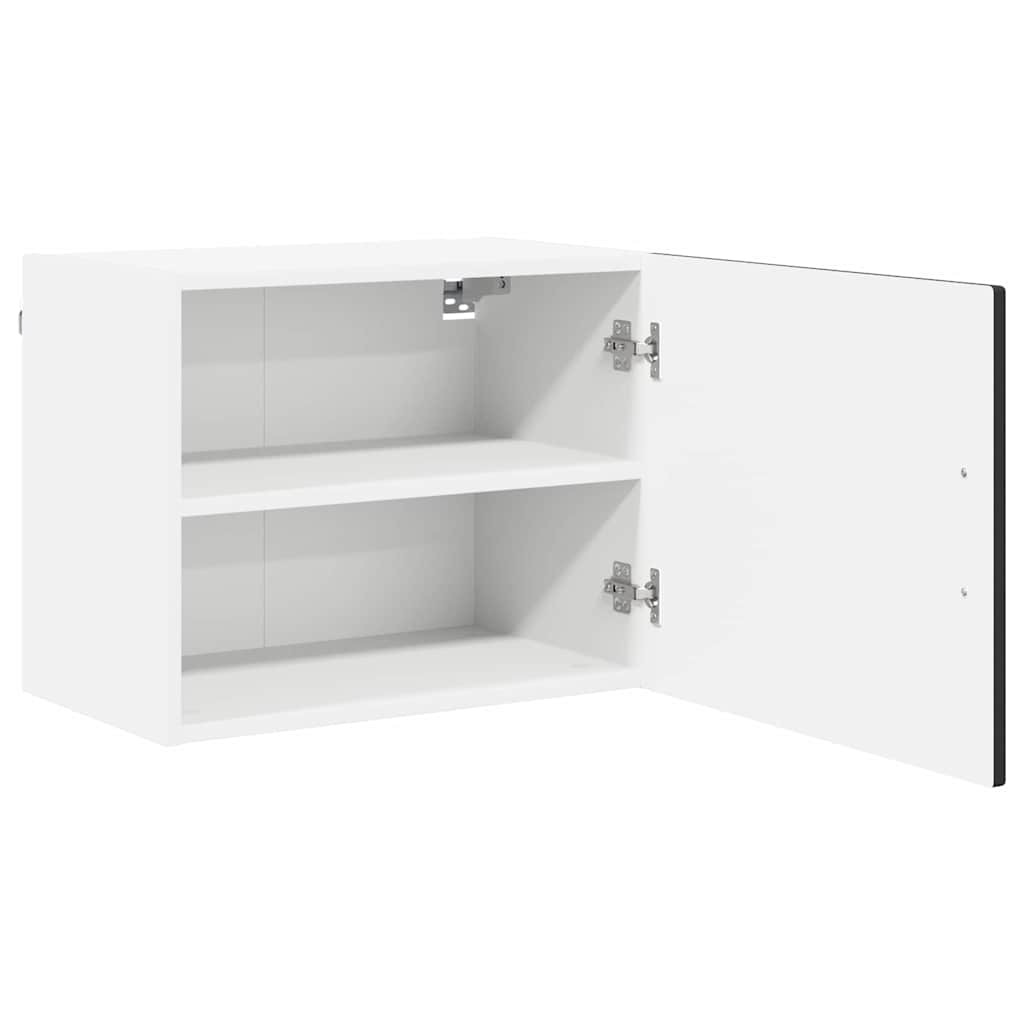 Armadietto a muro PORTO Nero 50 x 31 x 40 cm Legno multistrato | homemem39
