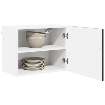 Armadietto a muro PORTO Nero 50 x 31 x 40 cm Legno multistrato | homemem39