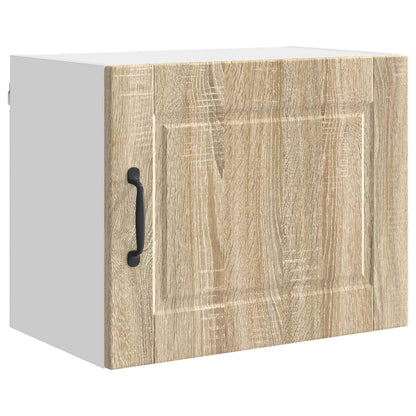 Armadietto a muro PORTO 2 pz Rovere Sonoma Legno ingegnerizzato