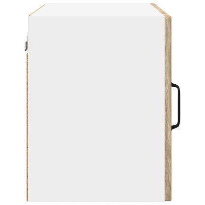 Armadietto a muro PORTO 2 pz Rovere Sonoma Legno ingegnerizzato