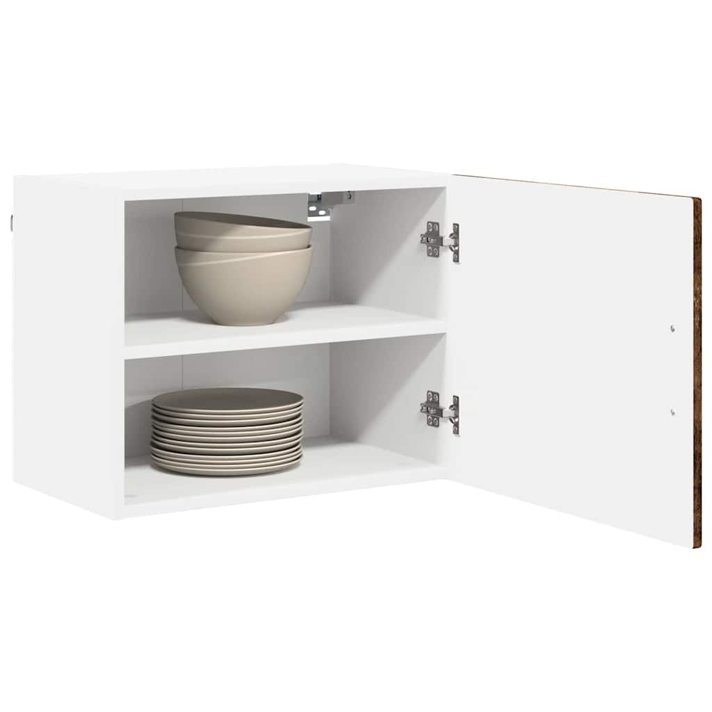 Armadietto a muro PORTO 2 pcs Rovere fumé 50 x 31 x 40 cm | homemem39