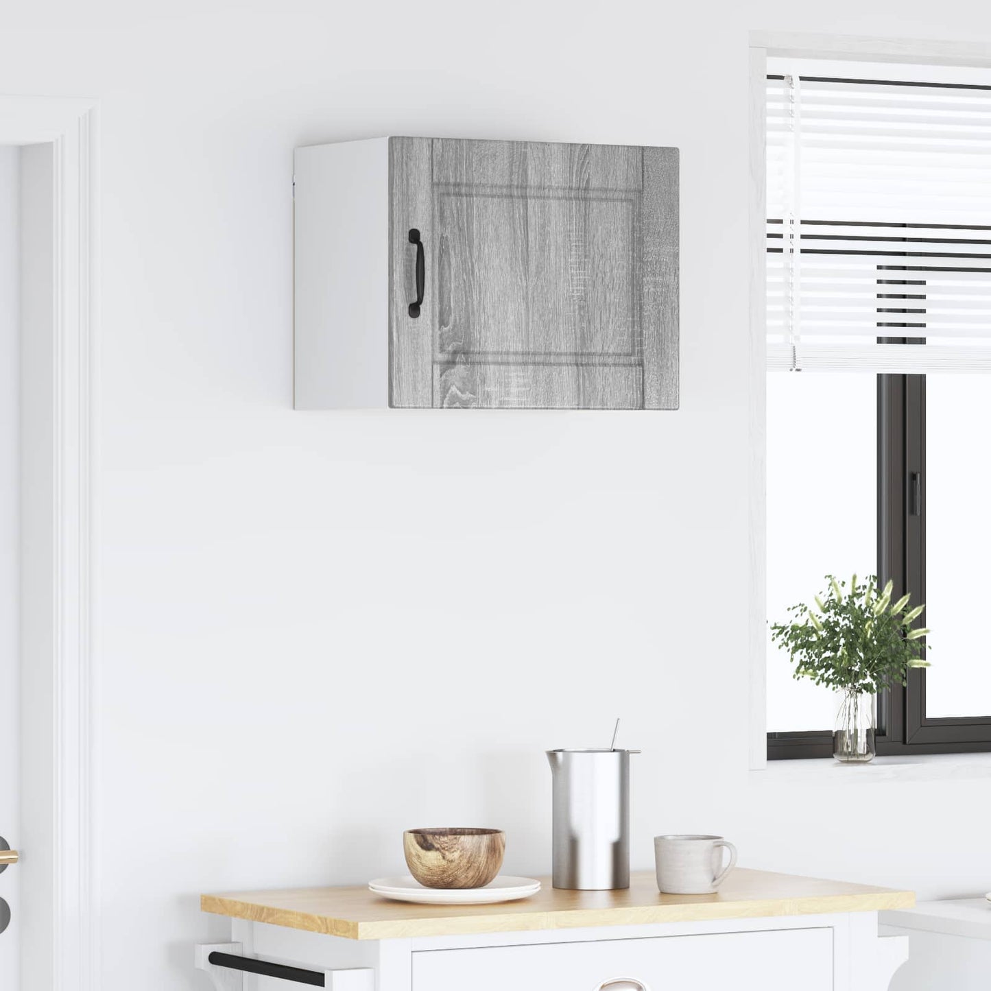 Armadietto a muro PORTO Grigio Sonoma 50 x 31 x 40 cm | homemem39