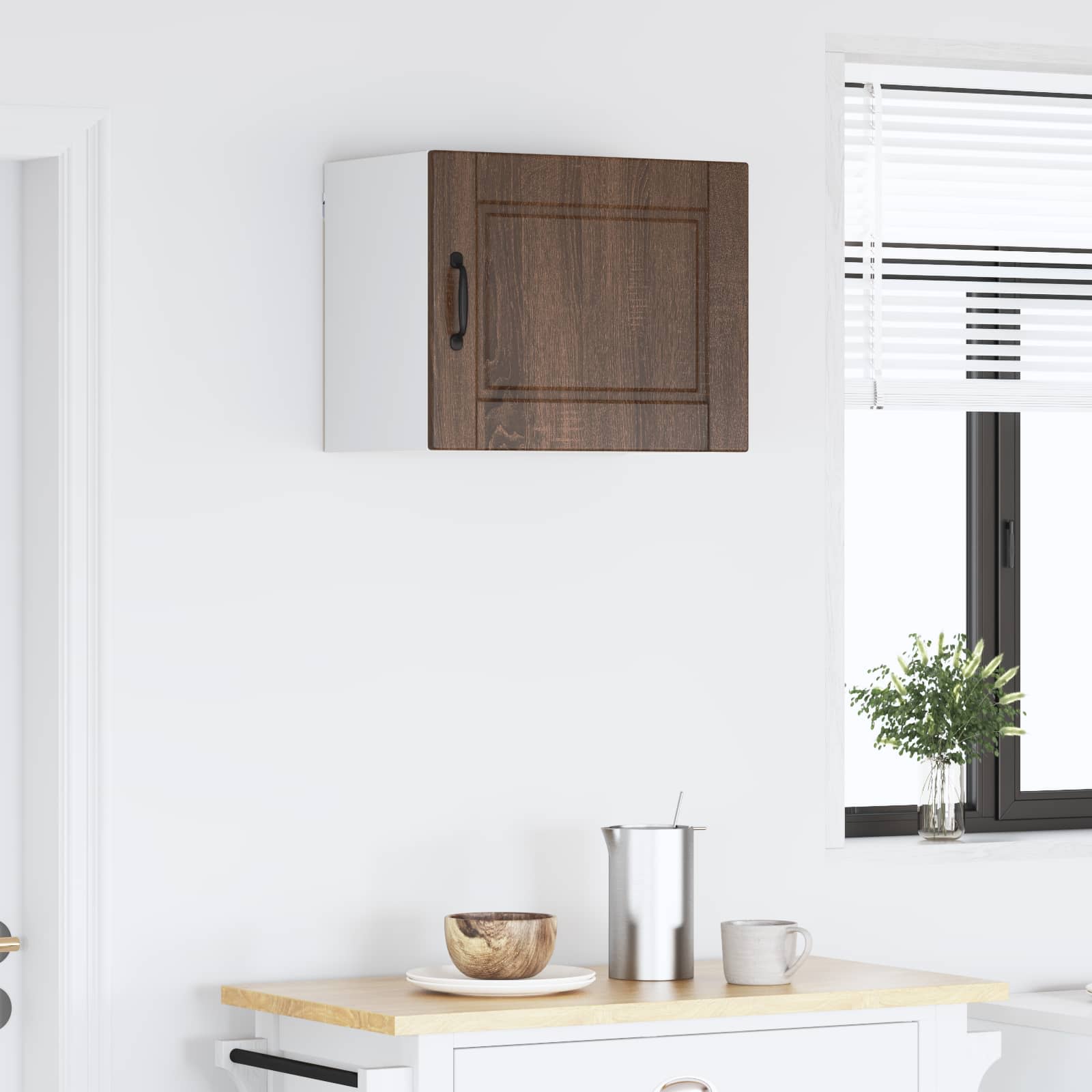 Armadietto a muro PORTO Rovere Marrone 50 x 31 x 40 cm | homemem39