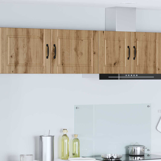 Armadietto a muro PORTO 2 pz Rovere artigianale