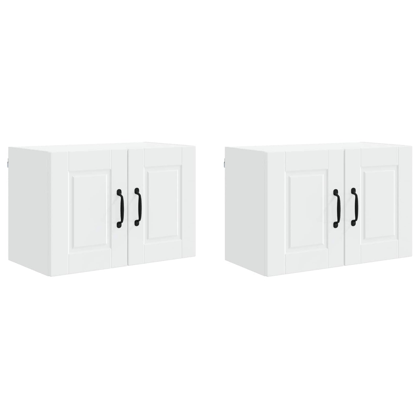 Armadietto a muro PORTO 2 pcs Bianco 60 x 31 x 40 cm | homemem39