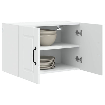 Armadietto a muro PORTO 2 pcs Bianco 60 x 31 x 40 cm | homemem39