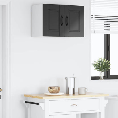 Armadietto a muro PORTO Nero 60 x 31 x 40 cm Legno multistrato | homemem39