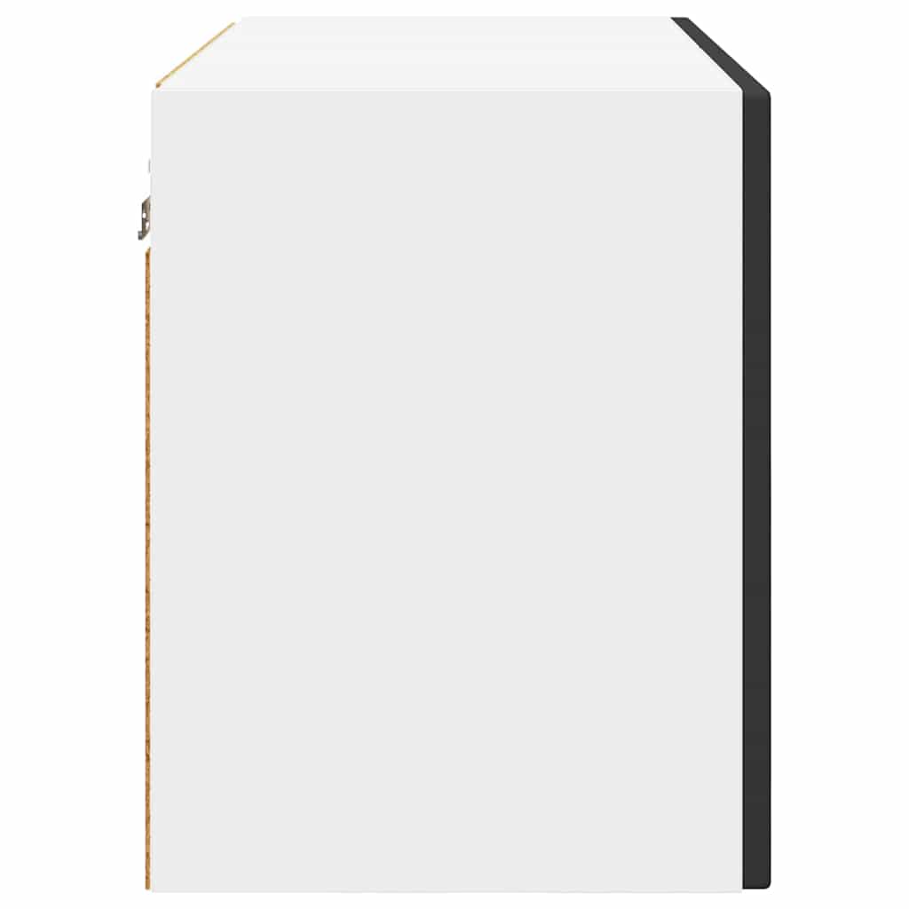 Armadietto a muro PORTO Nero 60 x 31 x 40 cm Legno multistrato | homemem39
