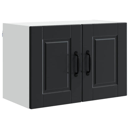 Armadietto a muro PORTO 2 pcs Nero 60 x 31 x 40 cm | homemem39