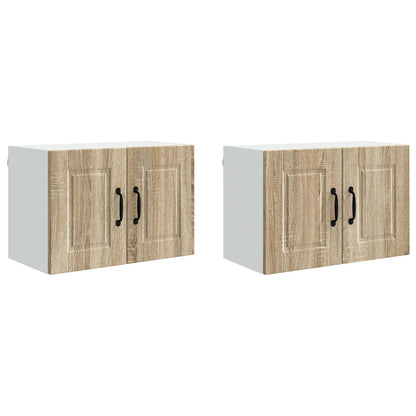 Armadietto a muro PORTO 2 pcs Rovere Sonoma 60 x 31 x 40 cm | homemem39