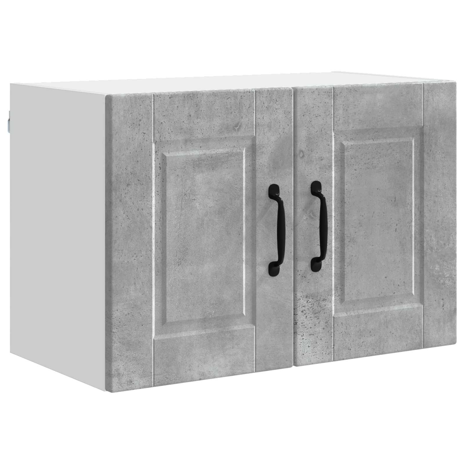 Armadietto a muro PORTO 2 pcs Grigio cemento 60 x 31 x 40 cm | homemem39