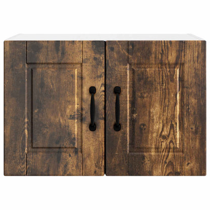 Armadietto a muro PORTO 2 pcs Rovere fumé 60 x 31 x 40 cm | homemem39